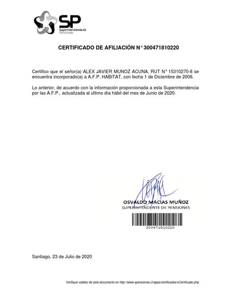 ensamar|Certificado de Afiliación .